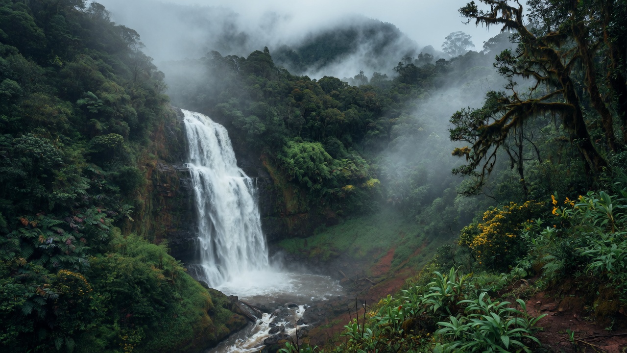 Aberdare National Park: Waterfalls, Lodges and Wildlife