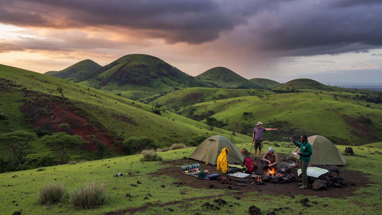 Chyulu Hills Hiking and Camping for Adventure Travellers