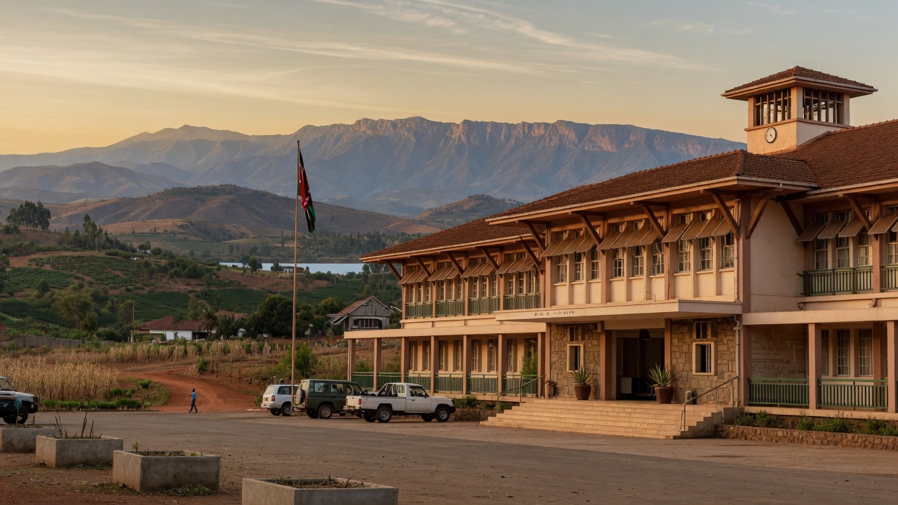 The Kenya National Treasury in Nairobi