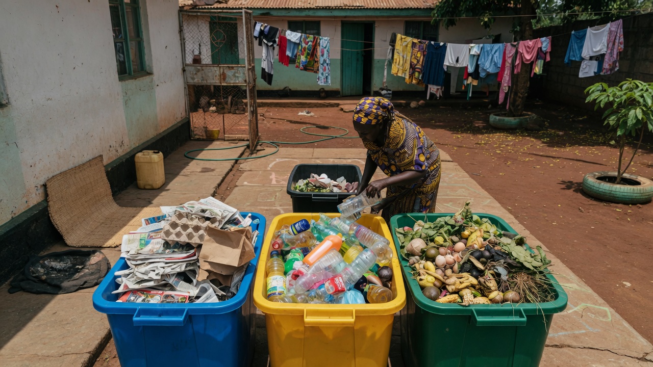 Household Waste Sorting and Recycling Options in Kenyan Cities