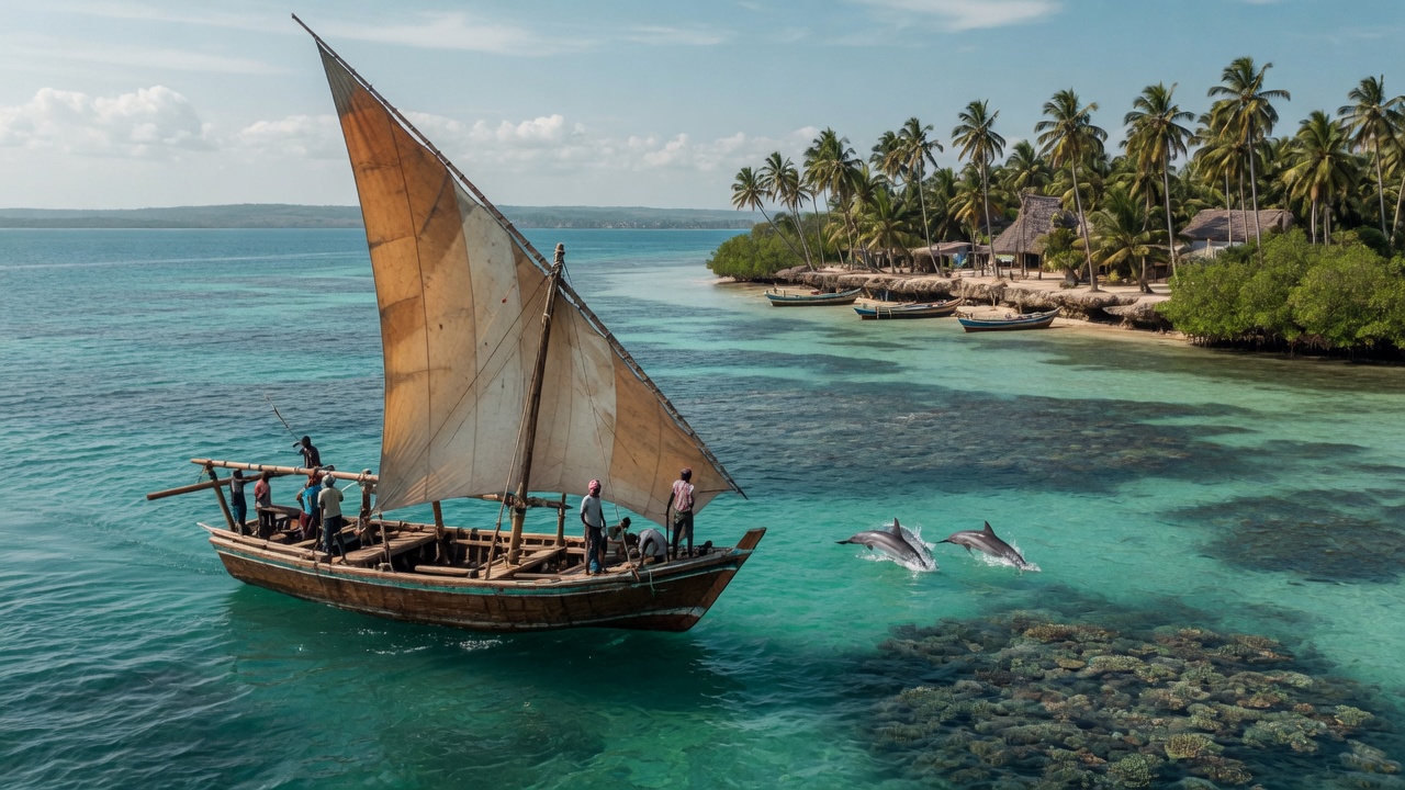 Wasini Island Day Trip: Dolphins, Seafood and Coral Gardens