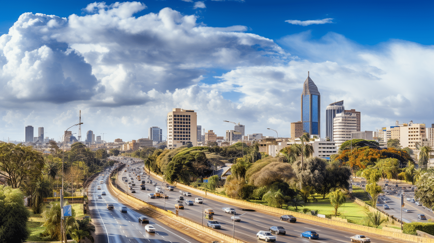 As clean as Nairobi can get