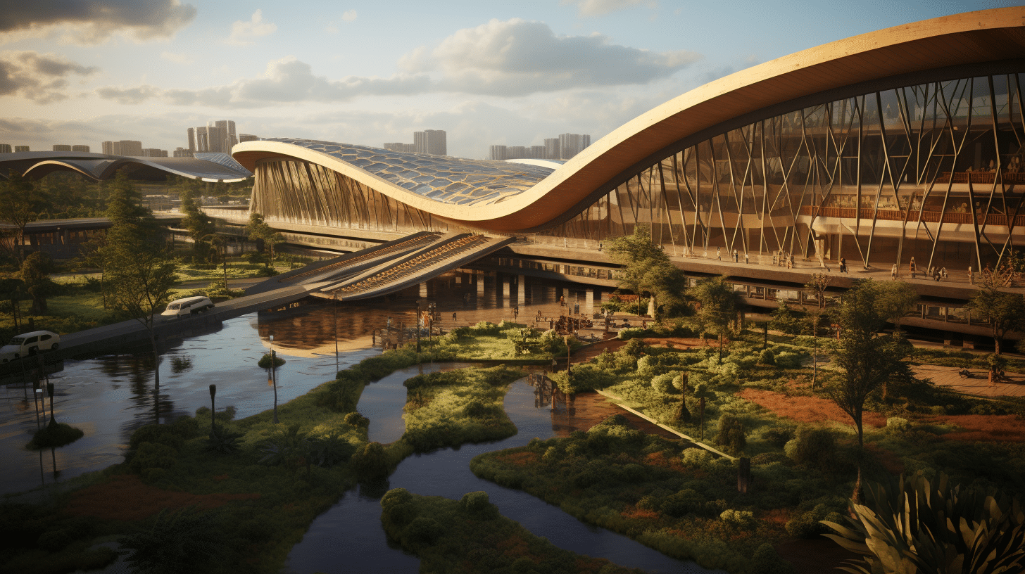 Jomo Kenyatta International Airport In Nairobi, Kenya