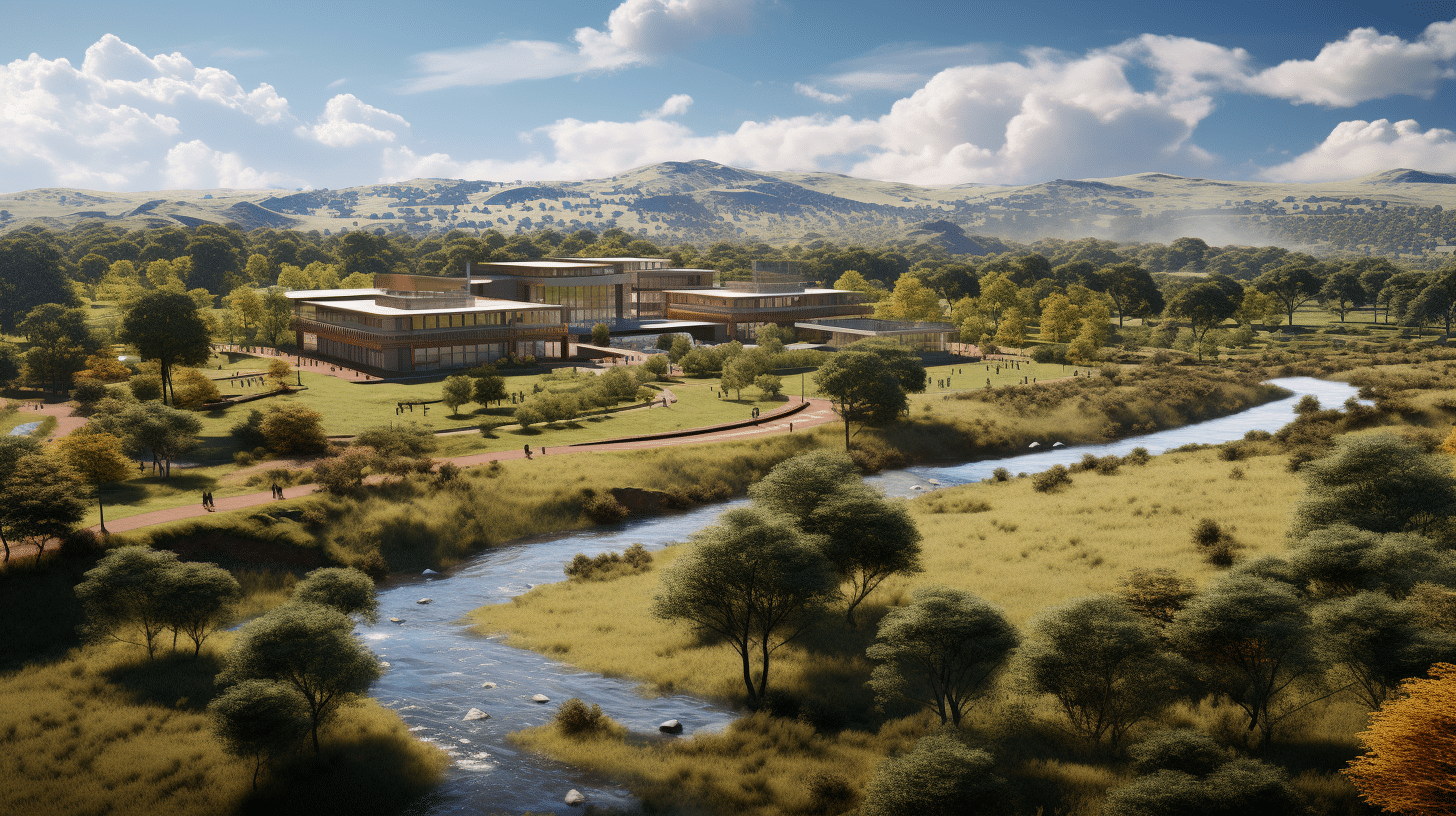 Location Of Egerton University Njoro Main Campus In Kenya