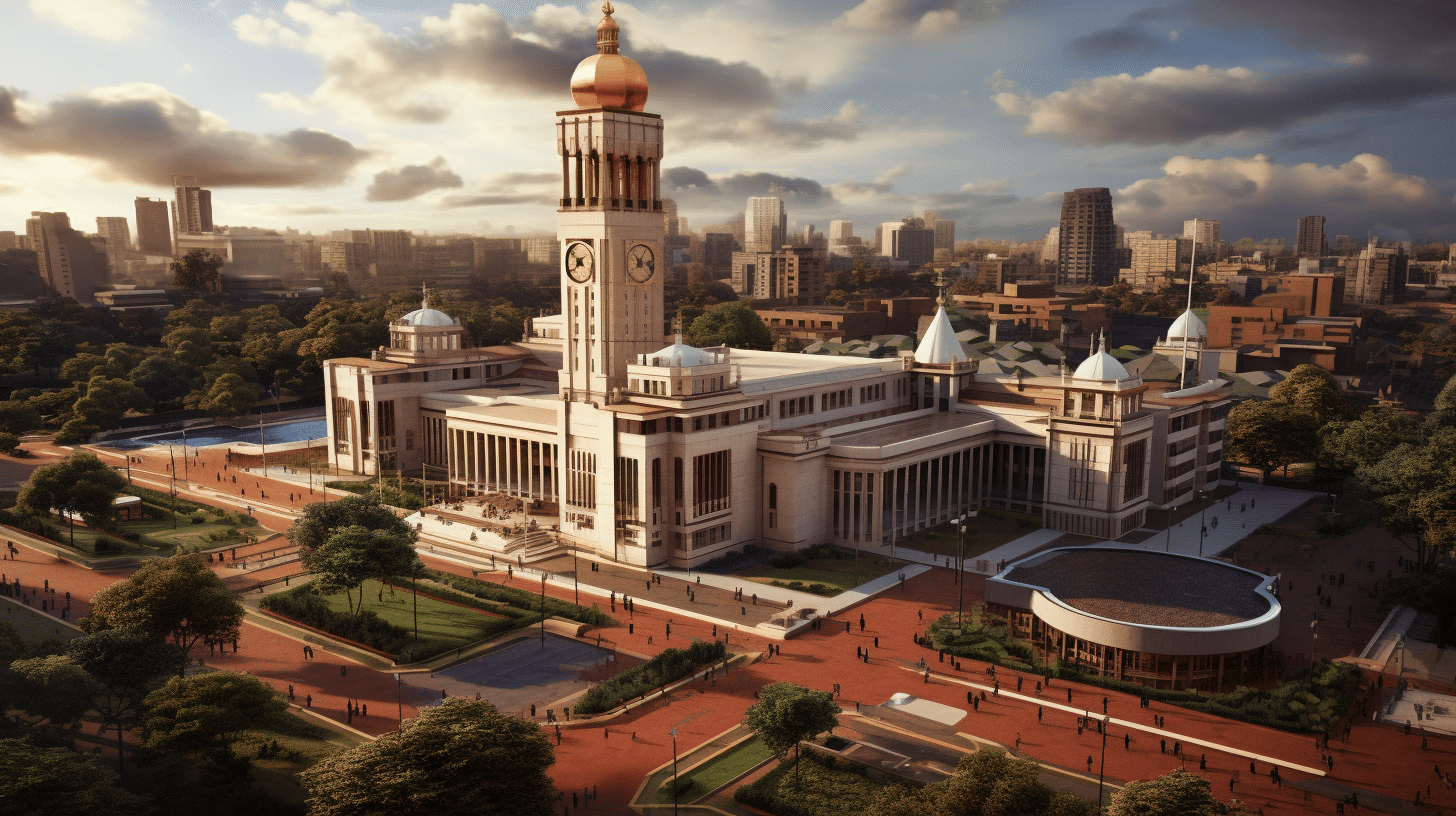 Location Of State House In Nairobi City In Kenya