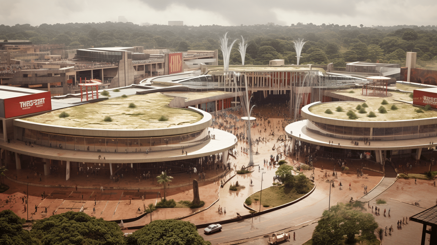 Location Of The Karen Crossroads Shopping Centre In Nairobi Kenya And The Services Offered