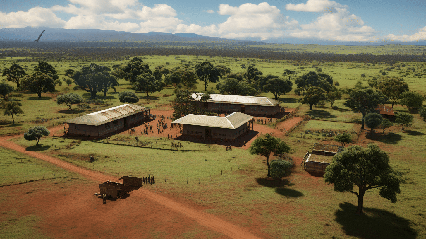 Location Of The Nyahururu Elite Group Of Schools In Kenya