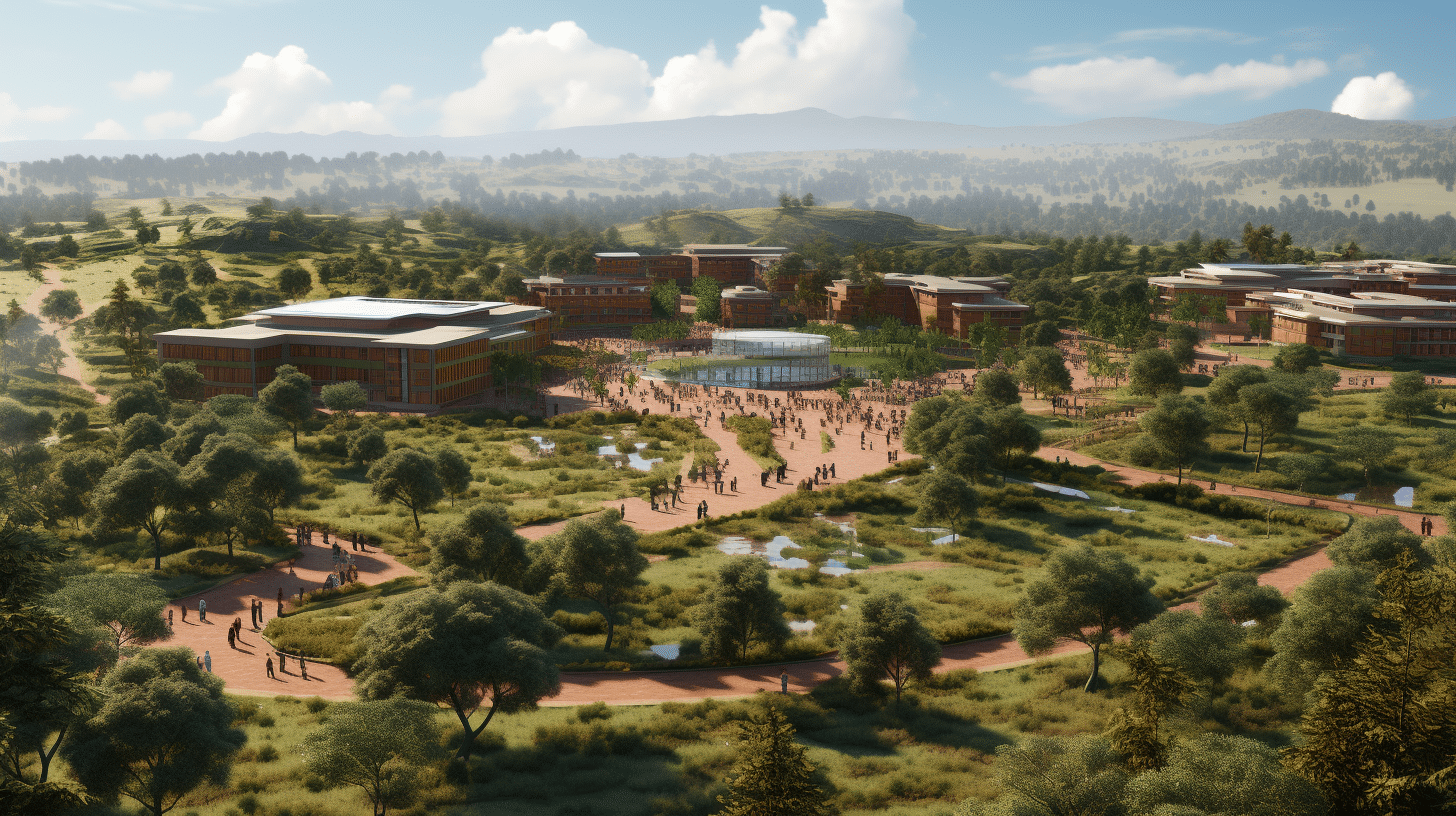 Location Of The University Of Eldoret In Kenya
