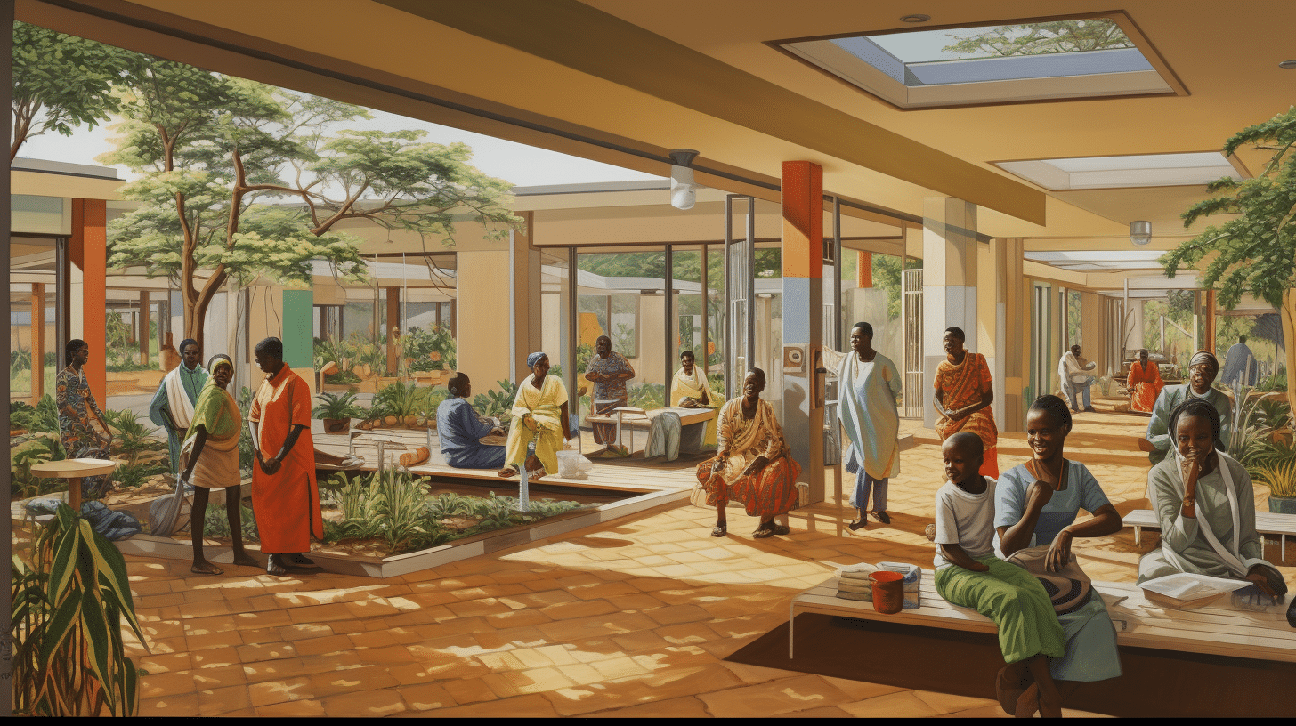 Maternal And Child Care By Aga Khan Hospital In Buruburu, Nairobi Eastlands Area In Kenya