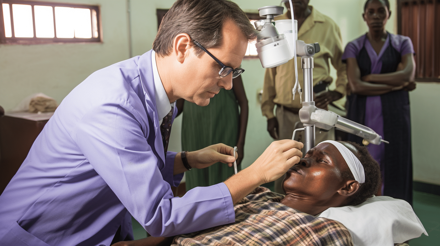 Services offered by the Lions SightFirst Eye Hospital in Kenya