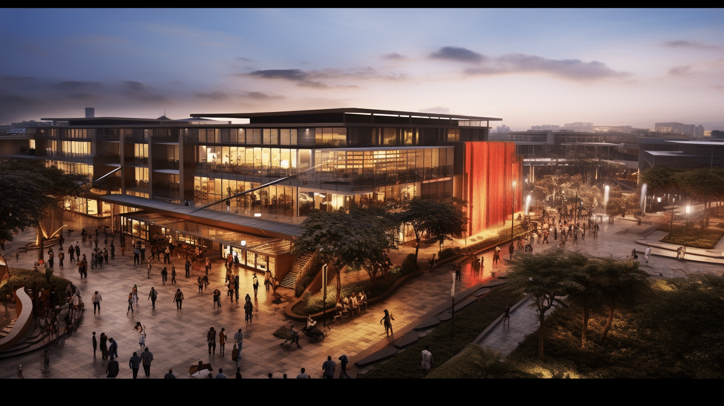 Services Provided In Sarit Center Shopping Mall In Westlands Part Of Nairobi In Kenya
