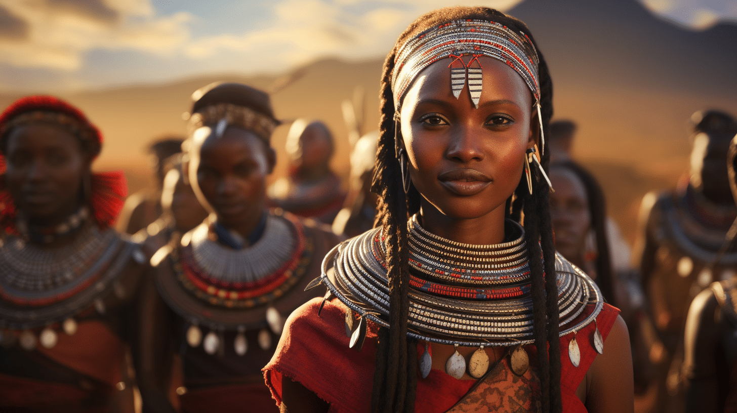 The Tribes of Kenya.