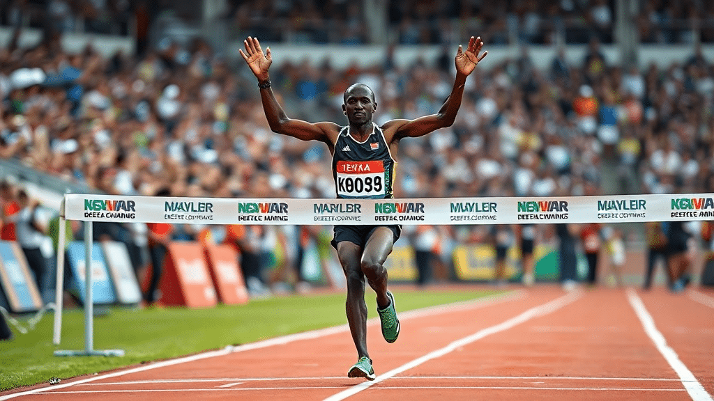 Emmanuel Wanyonyi Wins 800m World Title for Kenya in Tokyo